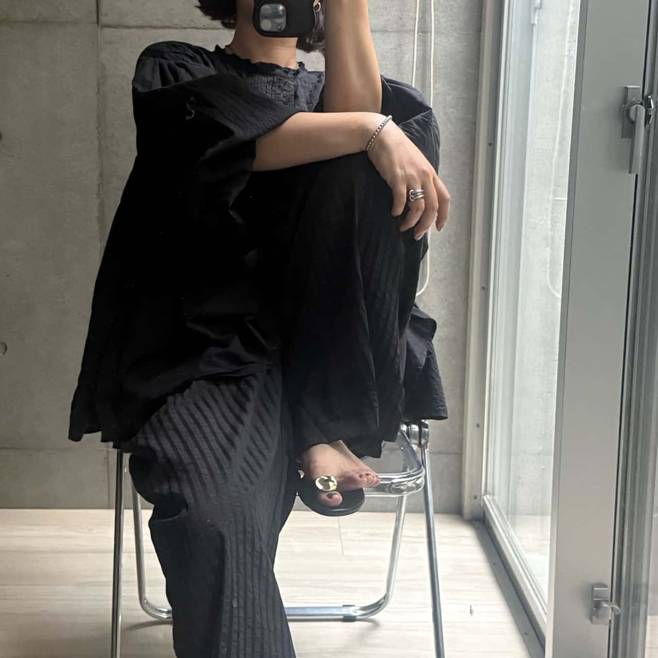 【7/29!クーポンで2,850円】 接触冷感 ワイドパンツ ストライプパンツ レディース ストライプ ワイド パンツ ワイドストレートパンツ ウエストゴム イージーパンツ ボトムス ストレート 柄 ゆったり 大きいサイズ 体型カバー リラックスパンツ 春夏 春 夏 秋 cocomomo